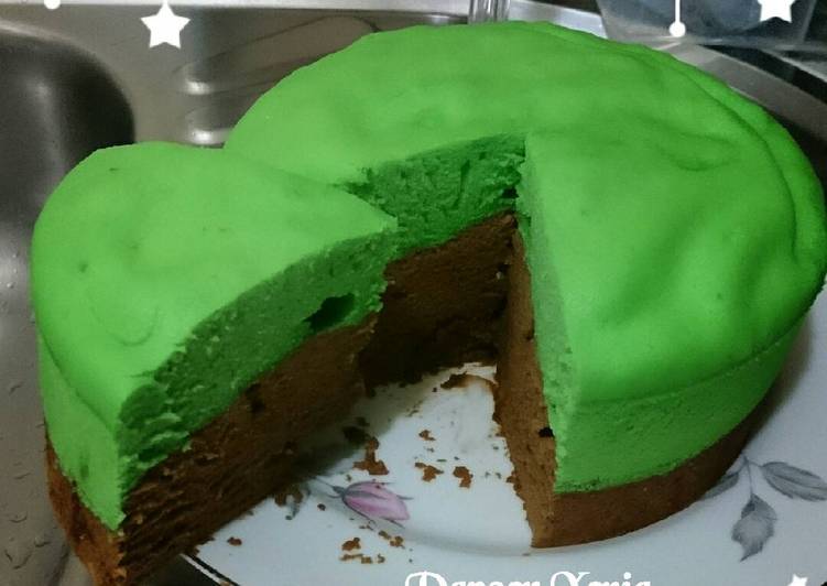 Resep Bolu Coklat Pandan ??