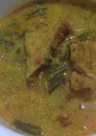 Sayur Lontong Labu siam kacang panjang tahu