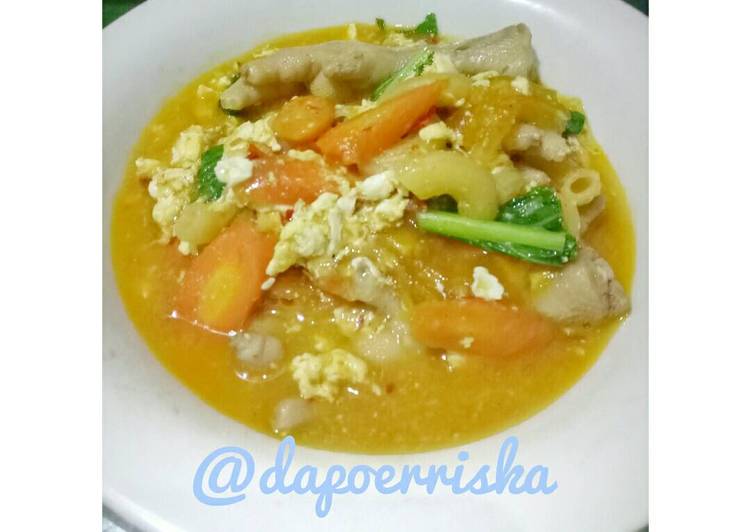 resep masakan Seblak Ceker by Me ??