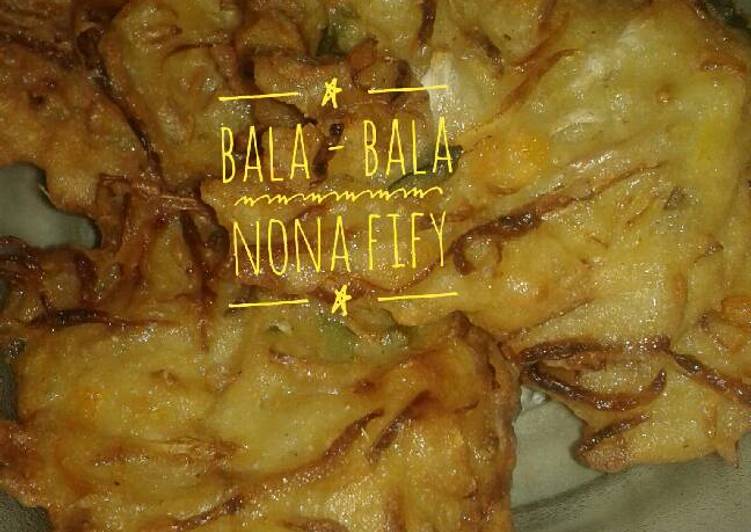 resep lengkap untuk Bala-Bala (Bakwan Sayur)