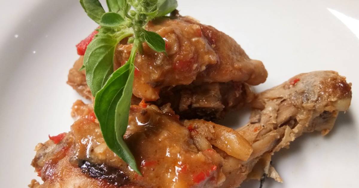 18 resep ayam panggang pedas kemangi enak dan sederhana 