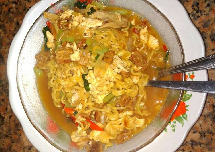 gambar untuk resep Mi pedas tek tek Abang abang