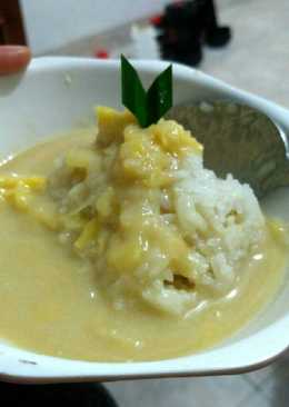 Ketan duren Montong kacoss enaknya
