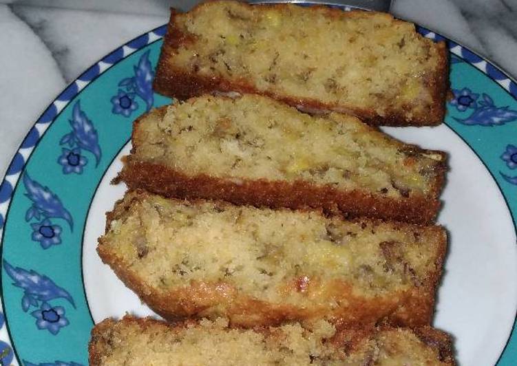 resep masakan Fluffy banana cake, bolu pisang 1 telur no mixer no timbang