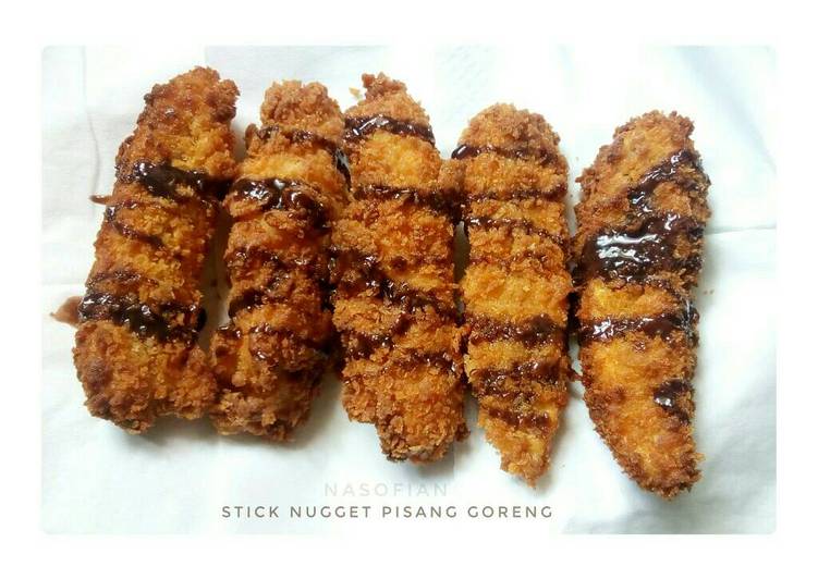 gambar untuk cara membuat Stick nugget pisang goreng