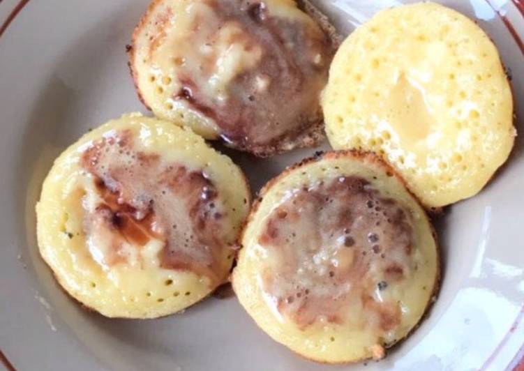 gambar untuk resep makanan Kue Cubit Enak,Praktis Tanpa Mixer ??