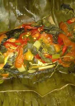 Pepes ikan mas