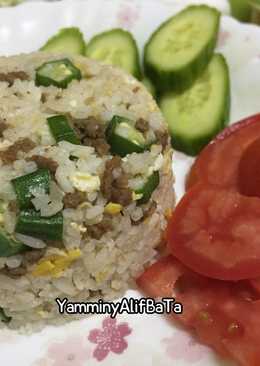 Nasi goreng okra yam2 (#pr2_NasiGoreng)