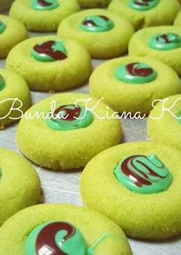 Thumbprint Cookies isi Coklat