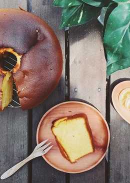 Orange chiffon cake (chiffon jeruk)