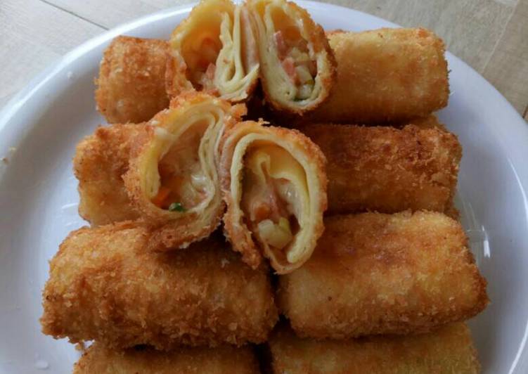 Resep Risoles isi sayur with keju quickmelt By Rekha Angel