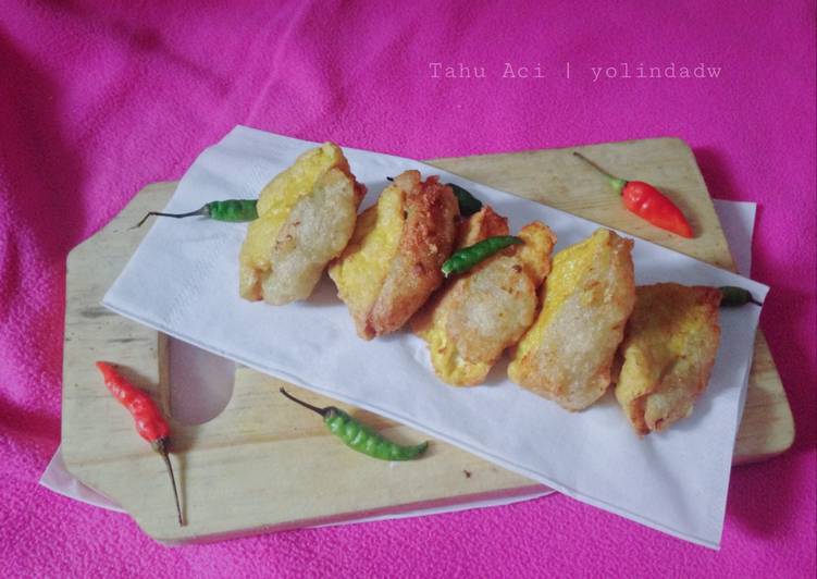 resep masakan Tahu Aci