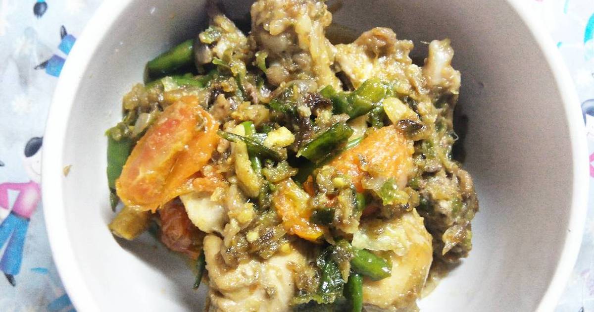 Anjaaay: Resep Ayam sambal ijo ala Zulfa Inayati