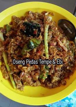 Oseng Pedas Tempe & Ebi