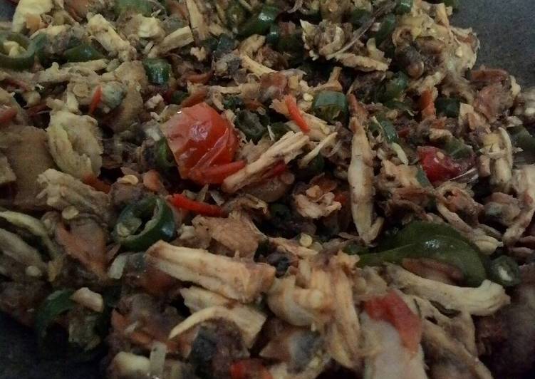 cara membuat Tumis Ayam Kerang Cabe Ijo