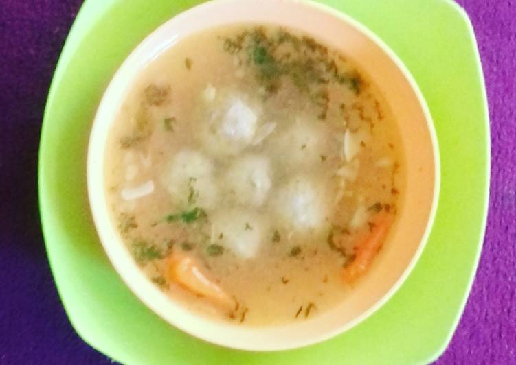 resep lengkap untuk Kuah Bakso Homemade