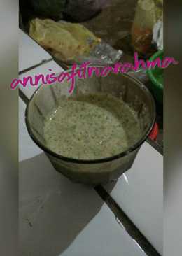 Jus selada+timun+pisang