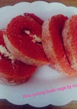 Bolu gulung buah naga