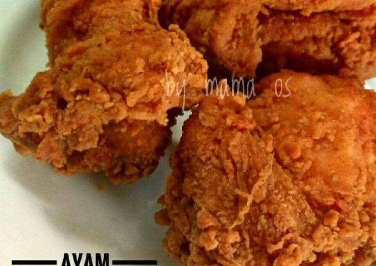 Resep Ayam Goreng Crispy KaeFCi (simple) oleh Mama Os 