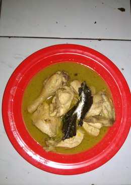 Opor ayam bumbu instan