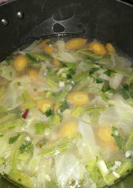 Sayur sop ngaldu banget