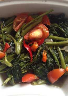 Cah kangkung segar