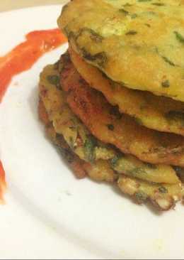Spinach Potato Pancake