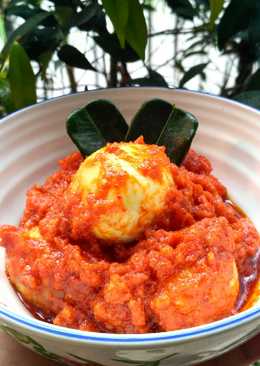 3. Telur Balado Sambel Bacem