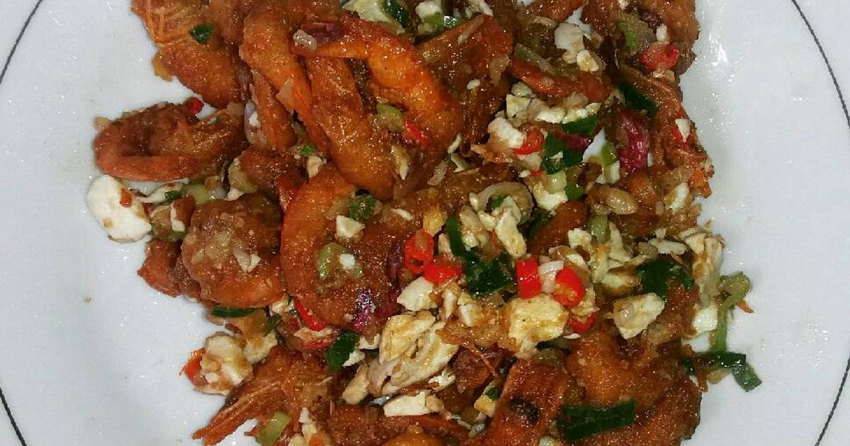  Udang  telur  asin  149 resep  Cookpad