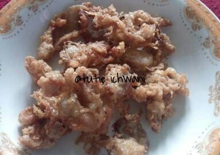 resep Kulit ayam goreng crispy