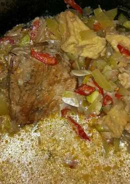 Sayur lodeh labu siam mangut