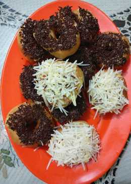 Donat Lembut Tanpa Telur/Eggless No Kentang