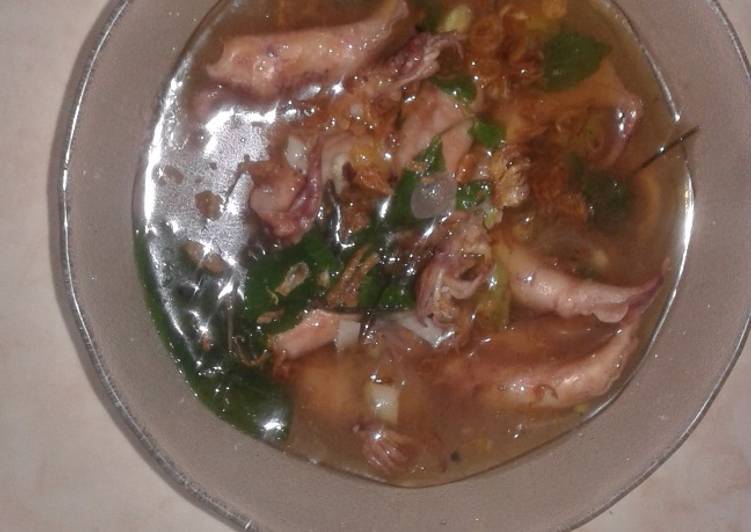 resep makanan Cumi asin seger