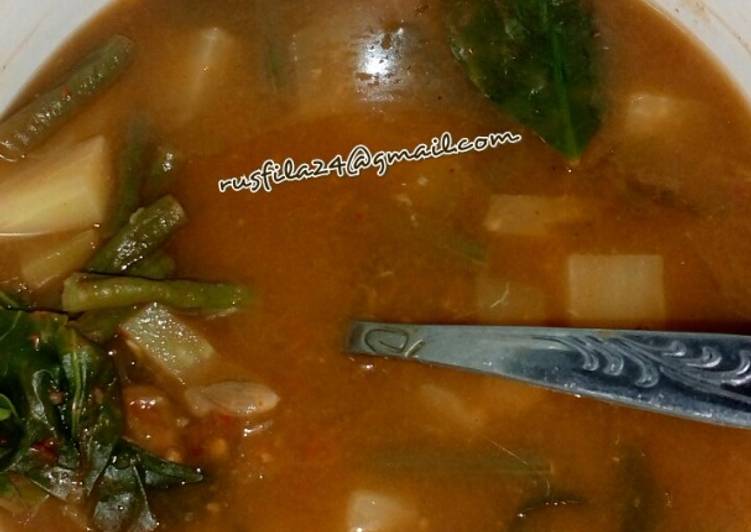 resep masakan Sayur Asem Pedas