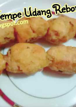 Perkedel Tempe Udang Rebon (menu batita 1y+)