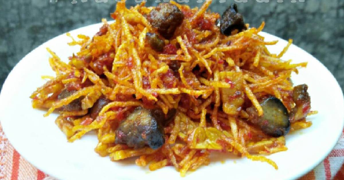 606 resep hati ampela pedas manis enak dan sederhana - Cookpad