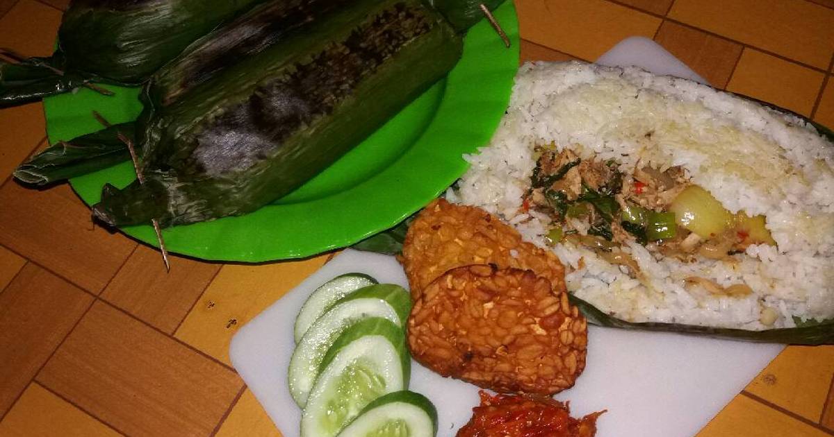 Resep Nasi  bakar  tongkol kemangi oleh milla Cookpad