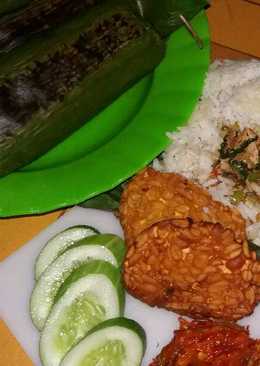 Nasi bakar tongkol kemangi