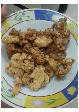 Cumi goreng tepung crispy