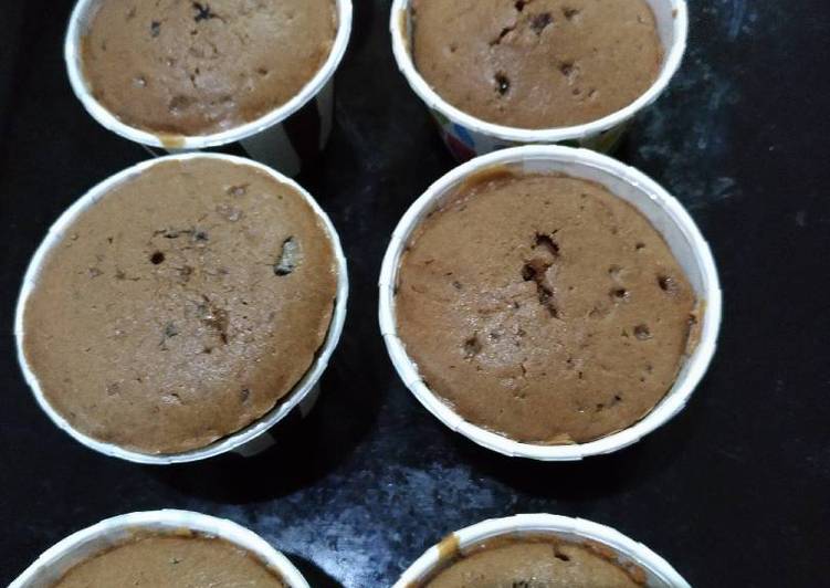 resep masakan Chocolate cupcake (variasi vanila cake)