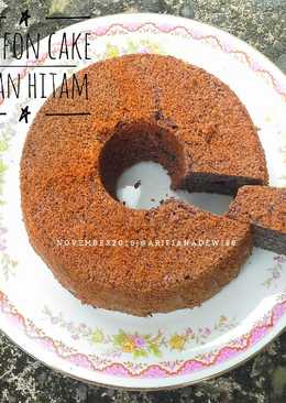 Chiffon Cake Ketan Hitam