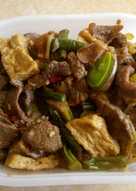 Oseng2 (Tahu,Daging,kacangPanjang,cambah,Pete)