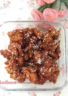 Ayam Crispy Saus Lada Hitam