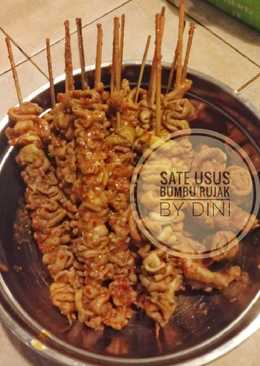 Sate Usus Bumbu Rujak Keto