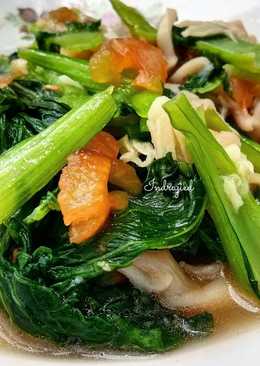 Pak Coy Jamur Cah Bawang