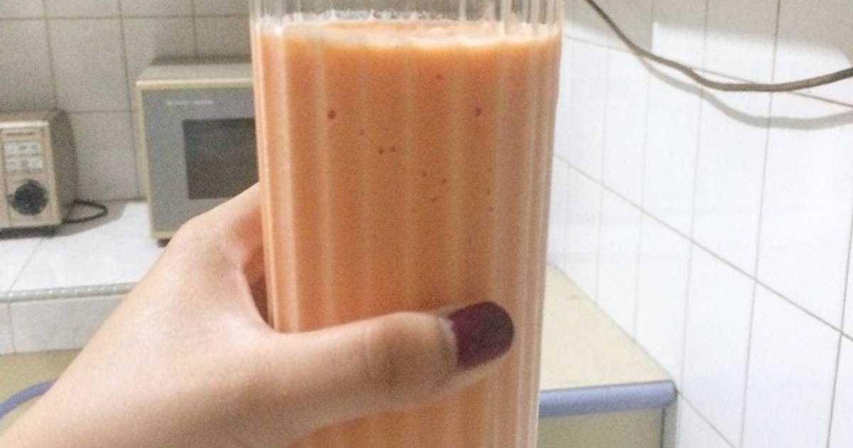 Resep Taiwanese Papaya Smoothie