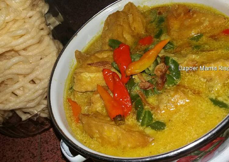 resep makanan Tahu buncis masak kuning