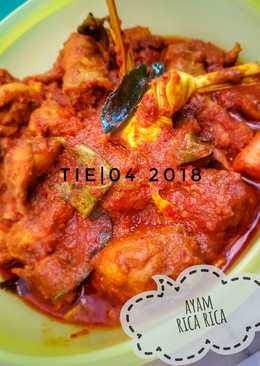 Ayam rica rica aka. Pedas