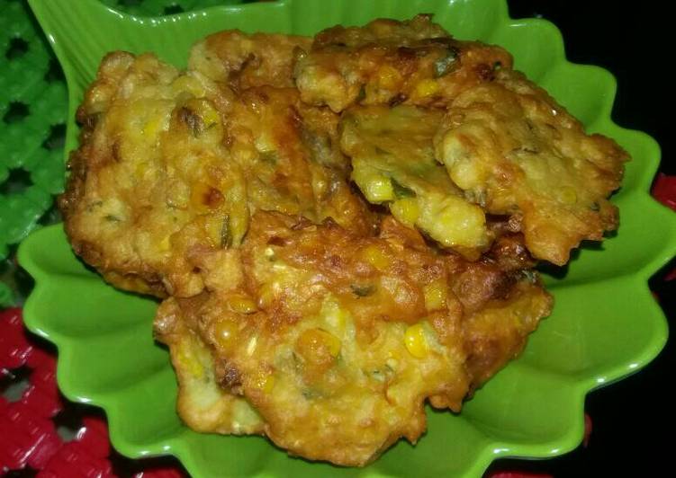 resep Perkedel jagung Kriuk