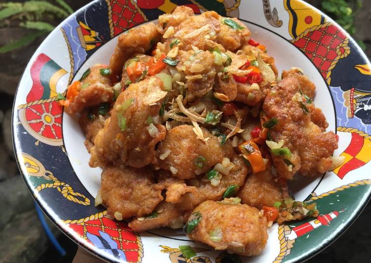 gambar untuk resep makanan Ayam Krispi Cabe Garam